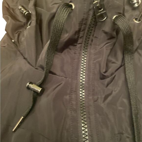 Lucky Brand black performance windbreaker jacket size xsmall - Picture 2 of 15